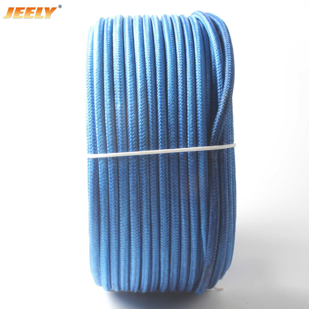 14mm 100m UHMWPE Spectra Core with UHMWPE Jacket Sailboat Winch Spectra Sheathed Tow Rope