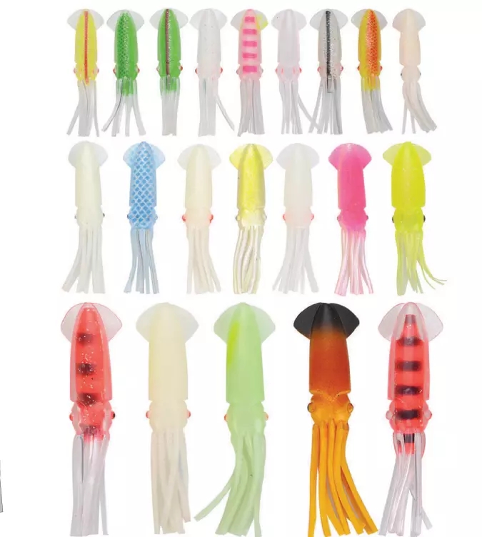 Colorful soft octopus skirt fishing lure from China manufacturer - JEELY