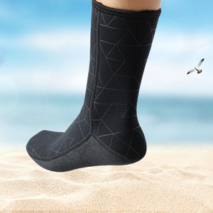 Diving Thick 3mm warm diving socks comfortable non-slip winter swimming snorkeling socks adult men's elastic beach socks
