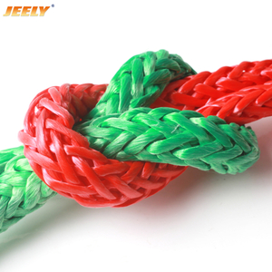 Green Fiber Uhmwpe Winch Rope For Outdoor Gear