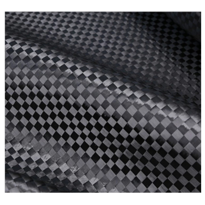 200g 12K 8mm Spread Tow Carbon Fiber Fabric Plain Weave from China